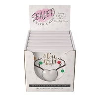 The Somerset Toiletry Co Love You Deerly Soap in a Card Counter Display of 6