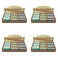 The Somerset Toiletry Co Retroman Soap 200g Assorted Counter Display of 18 Bundle of 4