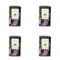 Ministry of Soap Dark Floral Collection Floral Leaves Milled Soap 200g Bundle of 4