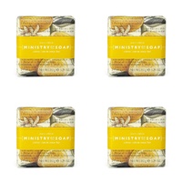Ministry of Soap Exotic Edition Citrus Lemon Square Soap Bar 150g Pack of 4