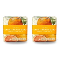 Ministry of Soap Exotic Edition Grapefruit and Orange Square Soap Bar 150g Pack of 2