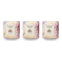 Ministry of Soap Oil Painting Spring Peony Rose Milled Soap 150g Pack of 3