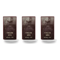 Ministry of Soap Woodsman's Fireside and Moss Milled Soap 200g Pack of 3