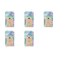 Ministry of Soap Natural Rainforest Tropical Mist Fragranced Soap 200g Pack of 5