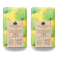 Ministry of Soap Natural Rainforest Mango and Lotus Flower Fragranced Soap 200g Pack of 2