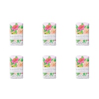 Ministry of Soap Painted Blooms Primrose and Wild Orchid Soap Bar 200g Pack of 6