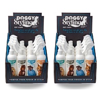 McGloins Doggy Styling Dog Shampoo and Spray Range 250mL Counter Display of 16 Bundle of 2