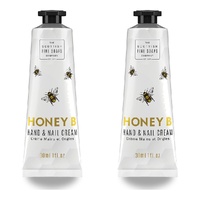 Scottish Fine Soaps Honey B Hand & Nail Cream 30mL Pack of 2