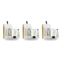 Scottish Fine Soaps Honey B Hand Care Duo Gift Set Hand Scrub & Hand Cream Bundle of 3