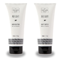 Scottish Fine Soaps Au Lait Body Butter 200mL Pack of 2