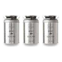 Scottish Fine Soaps Au Lait Milk Bath Powder 500g Tin Pack of 3