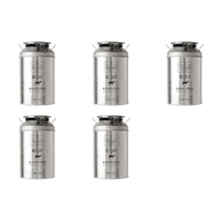 Scottish Fine Soaps Au Lait Milk Bath Powder 500g Tin Pack of 5
