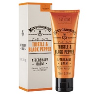 Scottish Fine Soaps Men's Grooming Thistle & Black Pepper Aftershave Balm 75mL