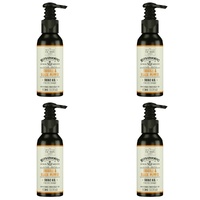 Scottish Fine Soaps Men's Grooming Thistle & Black Pepper Shave Gel 100mL Pack of 4