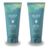 Scottish Fine Soaps Sea Kelp Marine Spa Nourishing Body Cream 200mL Pack of 2