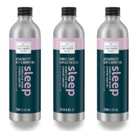 Scottish Fine Soaps Aromatherapy Sleep Bath & Shower Gel 250mL Pack of 3