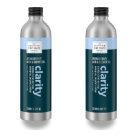 Scottish Fine Soaps Aromatherapy Clarity Bath & Shower Gel 250mL Pack of 2