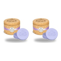 Essencias de Portugal Lavender Soap 2 x 50g in Cork Keeper Pack of 2
