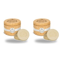 Essencias de Portugal White Jasmine Soap 2 x 50g in Cork Keeper Pack of 2