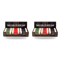The Somerset Toiletry Co Home Brew Beer Soap 200g Assorted Counter Display of 18 Bundle of 2