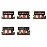 The Somerset Toiletry Co Home Brew Beer Soap 200g Assorted Counter Display of 18 Bundle of 5