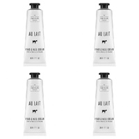 Scottish Fine Soaps Au Lait Hand & Nail Cream 30mL Pack of 4