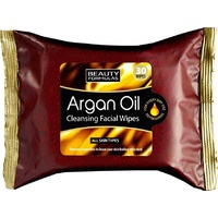 Beauty Formulas Argan Oil Cleansing Facial Wipes