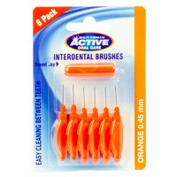 Beauty Formulas Interdental Brushes Oral Care 0.45mm 6 Pack Dental Brush