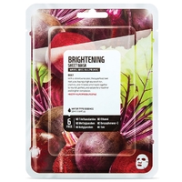 Superfood Brightening Face Mask Sheet Single Beetroot Facial Care Cosmetics