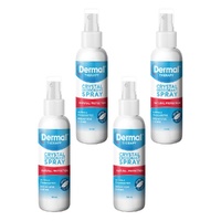 Dermal Therapy Crystal Deodorant Spray 120mL Pack of 4
