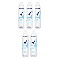 Rexona Antiperspirant Aerosol Deodorant Cotton Dry 250mL Pack of 5