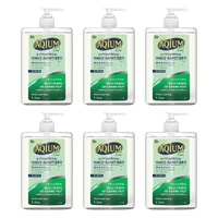 Ego Aqium with Aloe Antibacterial Hand Sanitiser 1L Pack of 6