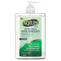 Ego Aqium with Aloe Antibacterial Hand Sanitiser 1L