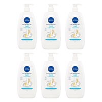 NIVEA Rich Lather Body Wash Soft & Almond Oil 1L Pack of 6