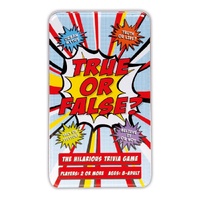 U Games True or False? Trivia Game Tin