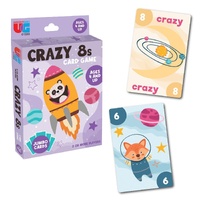 University Games Crazy 8s Jumbo Card Game
