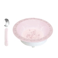 Bunnykins Suction Bowl with Spoon Pink