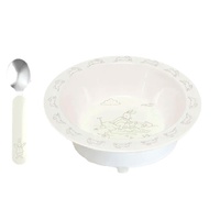 Bunnykins Suction Bowl with Spoon Natural