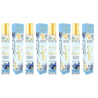 Lulu Grace Crystal EDP Rollerball 9ml Travel Perfume Inspired By Bright Crystal x 4