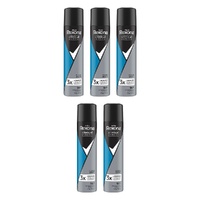 Rexona Men Clinical Protection 96H Antiperspirant Clean Scent 180mL Pack of 5