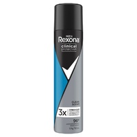 Rexona Men Clinical Protection 96H Antiperspirant Clean Scent 180mL