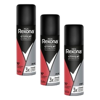 Rexona Men Clinical Protection 96H Antiperspirant Roll-On Sport 50mL Pack of 3