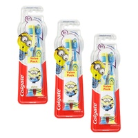 Colgate Kids Youth Soft Toothbrush 2 Pack Bundle of 3