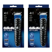 Gillette Fusion ProGlide Styler x 4 Bundle of 2