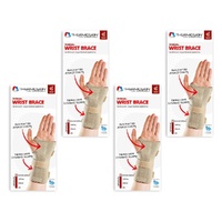 Thermoskin Thermal Wrist Brace Right L/XL Beige Pack of 4
