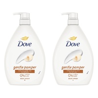 Dove Gentle Pamper Body Wash 1L Pack of 2