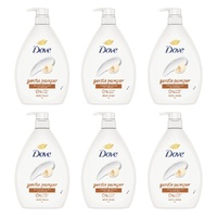 Dove Gentle Pamper Body Wash 1L Pack of 6