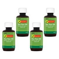 Bosisto's Tea Tree Oil 100mL Pack of 4