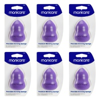 Manicare Precision Blending Sponge Pack of 6