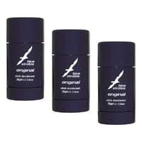 Blue Stratos Deodorant Stick Original 75g x 6 Bundle of 3